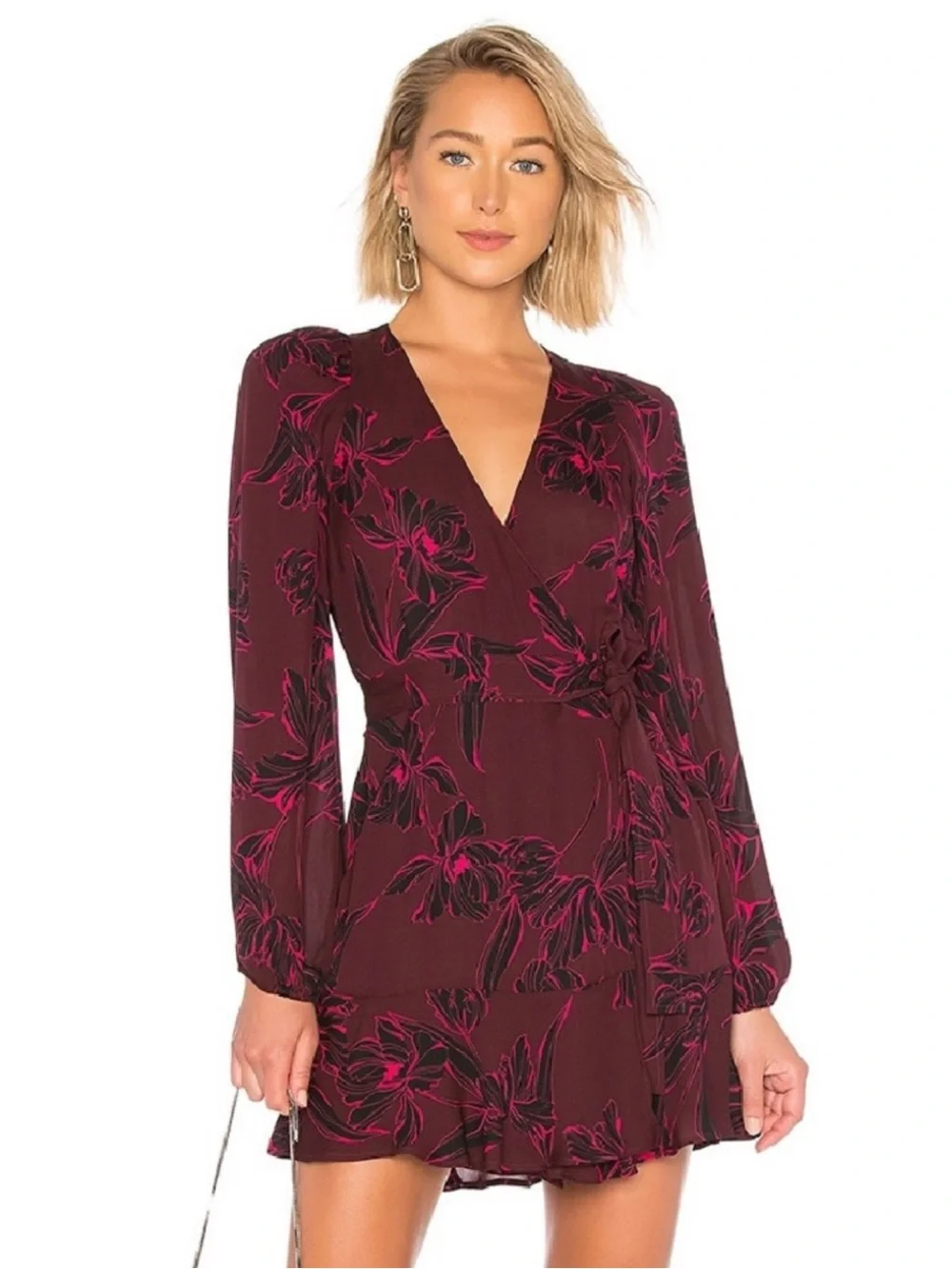revolve floral dress mini AUGUSTE- Dean Mimi Mini Dress in Yellow Revolve Floral Summer Classic Cocktail